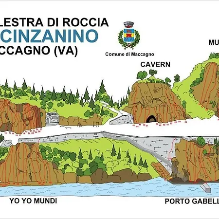 Nido D'amore, Lago Maggiore, Relax, Wifi, Mercato Apartmán Maccagno